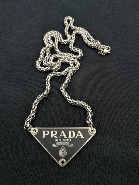 prada men's necklace